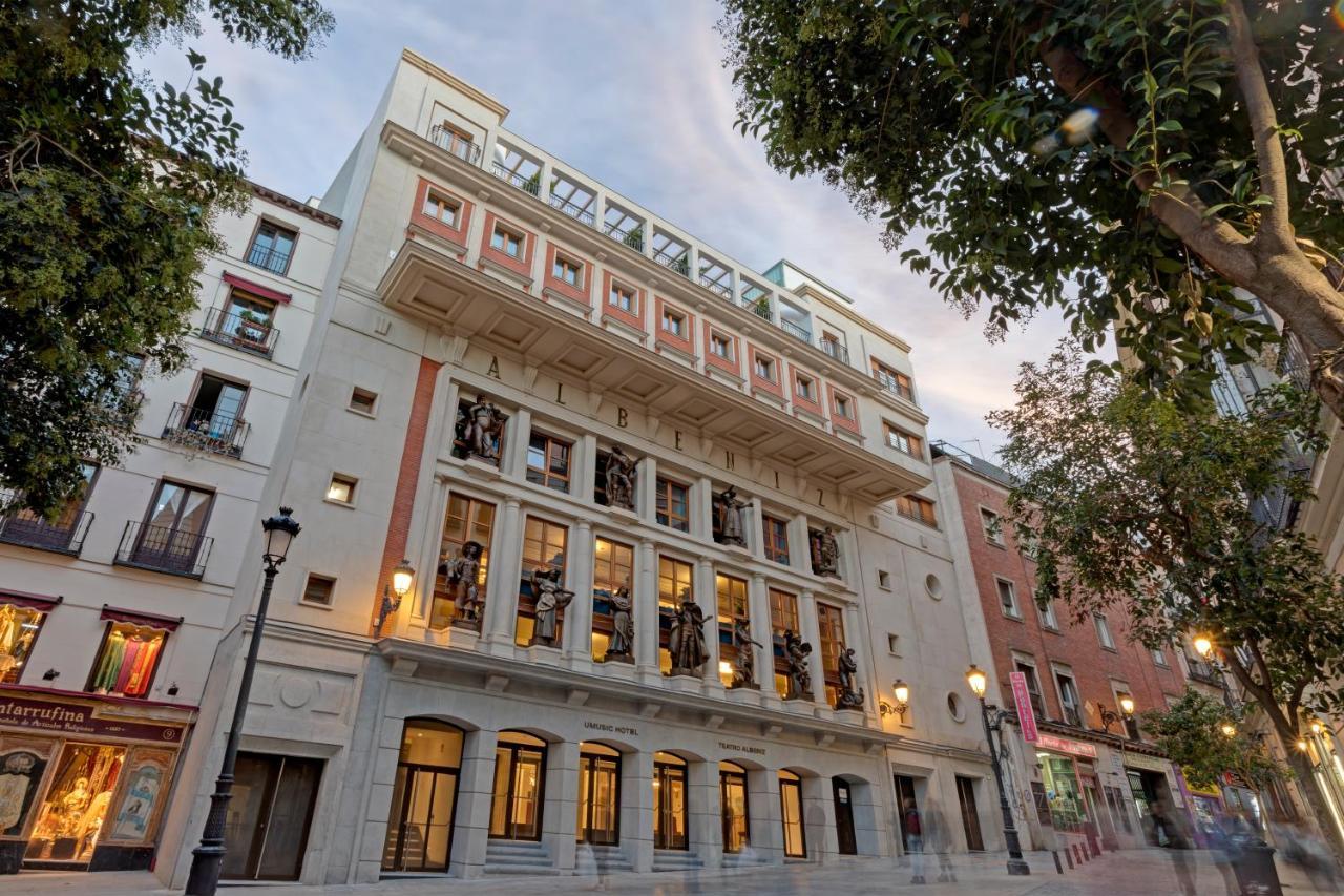 UMusic Hotel Madrid Exterior foto The main building of the Academy of Music and Theatre