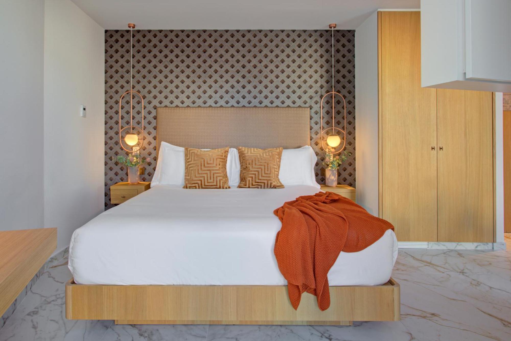 UMusic Hotel Madrid Exterior foto A bedroom at the hotel